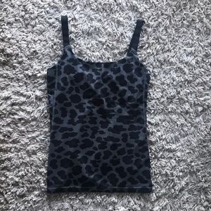 Lululemon Leopard Print Tank Top